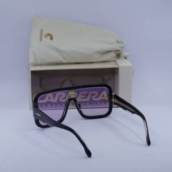 Carrera FLAGLAB 14 07C5 TE Shield Sunglasses - Black/Multilayer Violet main image 9